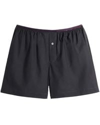 Lemaire - Elasticated-Waist Boxer Shorts - Lyst