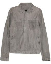Giorgio Brato - Washed Leather Jacket - Lyst
