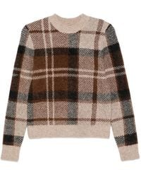 Barbour - Glendyn Tartan Crew Neck Sweater - Lyst