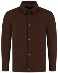 Woolrich - Logo-Patch Long-Sleeve Jacket - Lyst