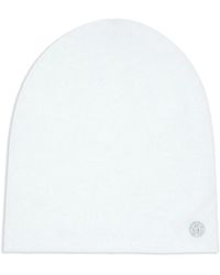 Maison Michel - Loli Logo-Plaque Cashmere Beanie - Lyst