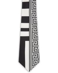Versace - Printed Silk Twill Tie - Lyst
