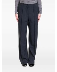 Entire studios - Zerobound Pleated Wide-Leg Trousers - Lyst