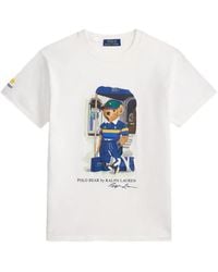 Polo Ralph Lauren - Polo Bear Graphic-Print T-Shirt - Lyst