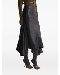 Mugler - Leather Mermaid Skirt - Lyst