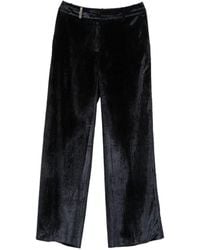 Peserico - Pantalon Ample À Effet Velours Côtelé - Lyst