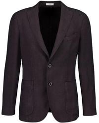 Boglioli - Single-Breasted Linen Blazer - Lyst