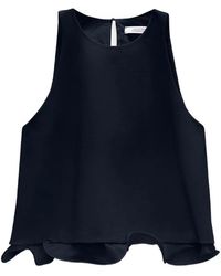 Dorothee Schumacher - Emotional Essence Ruffled Top - Lyst