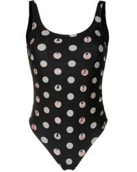 Amir Slama - Graphic-Print One-Piece Swimsuit - Lyst
