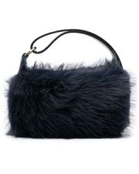 Sacai - Small Faux-fur Shoulder Bag - Lyst