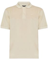 Lacoste - Logo-Motif Polo Shirt - Lyst
