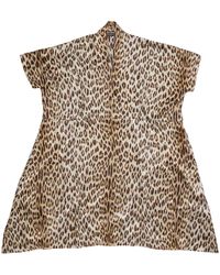 Balenciaga - Leopard Oversized Dress - Lyst