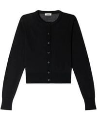 Sandro - Round-Neck Cardigan - Lyst