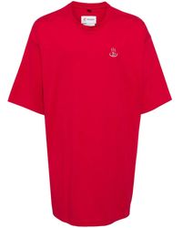 Doublet - Onsen Noren Katoenen T-Shirt - Lyst
