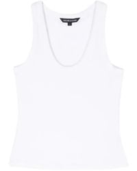 Veronica Beard - Birke Ribbed-Jersey Tank Top - Lyst