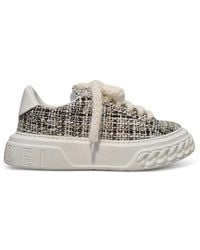 Casadei - Off Road Tweed-Effect Chunky-Sole Sneakers - Lyst