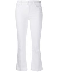7 For All Mankind - Cropped Jeans - Lyst