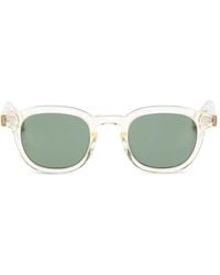 Maison Kitsuné - X A. Society Camille Square-Frame Sunglasses - Lyst