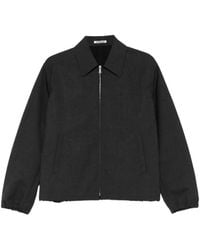 AURALEE - Zip Jacket - Lyst