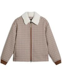 Woolrich - Check Zip-Up Jacket - Lyst