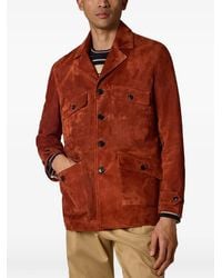 Paul Smith - Suede Field Jacket - Lyst