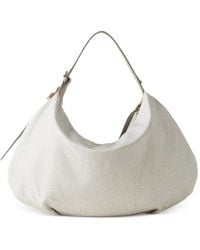 Borbonese - Mittelgroße Prive Schultertasche - Lyst