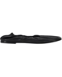 Dear Frances - Scrunch-Effect Ballet Flats - Lyst