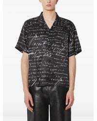 Stampd - Script-Print Short-Sleeve Shirt - Lyst