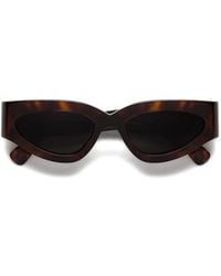 Marni - Tortoiseshell-Effect Cat-Eye Sunglasses - Lyst