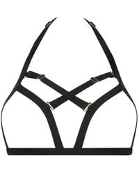 Maison Close - Fatale Open Triangle Bikini Top - Lyst