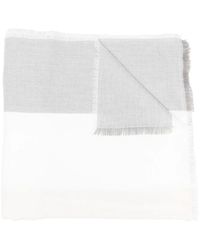 Emporio Armani - Sciarpa A Righe - Lyst