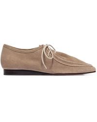 Bernardo - Tate Square-Toe Lace-Up Derby Shoes - Lyst