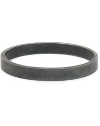 Parts Of 4 - Sistema Oxidised-Finish Bangle - Lyst