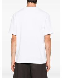 Jacquemus - T-Shirt With Gros Grain Logo - Lyst