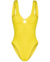 Paramidonna - Romana Textured Ring Swimsuit - Lyst