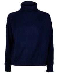 Cinque - Roll-Neck Knitted Sweater - Lyst