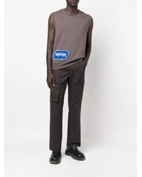 GR10K - Patch-Detail Cotton Vest - Lyst