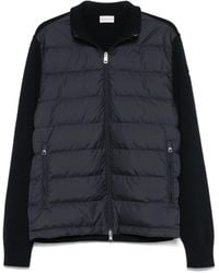 Moncler - Gefütterte Jacke Mit Reißverschluss - Lyst