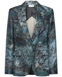 Pierre Louis Mascia - Floral-Print Blazer - Lyst