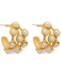 Sylvia Toledano - Thalits Pearl-Embellished Earrings - Lyst