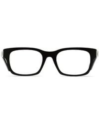 Moncler - Brille Mit Eckigem Gestell - Lyst