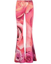 Roberto Cavalli - フローラル フレアジーンズ - Lyst