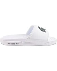 Lacoste - Croco Dualiste Pantoletten - Lyst