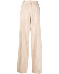 Nina Ricci - High Waist Wide Leg Trousers - Lyst