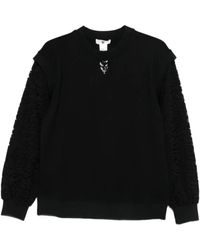 Twinset - Haut En Maille À Manches En Dentelle - Lyst