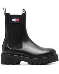 Tommy Hilfiger - Urban 50mm Leather Boots - Lyst