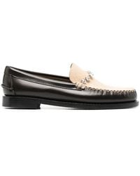 forte_forte - X Sebago Crystal-Embellished Loafers - Lyst