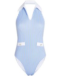 KARL LAGERFELD - Hotel Karl Cheeky Swimsuit - Lyst
