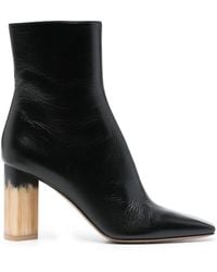 Chloé - 85Mm Georgia Ankle Boots - Lyst