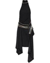 IRO - Veziane Stud-Embellished Asymmetrical Midi Dress - Lyst